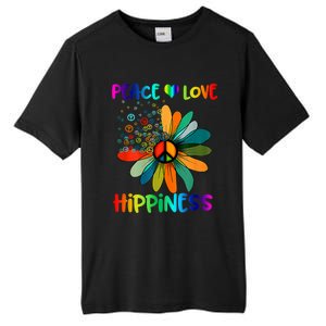 Hippie Flower Peace Soul Love Happy Tall Fusion ChromaSoft Performance T-Shirt