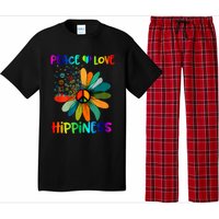 Hippie Flower Peace Soul Love Happy Pajama Set