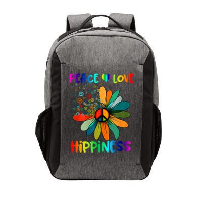 Hippie Flower Peace Soul Love Happy Vector Backpack