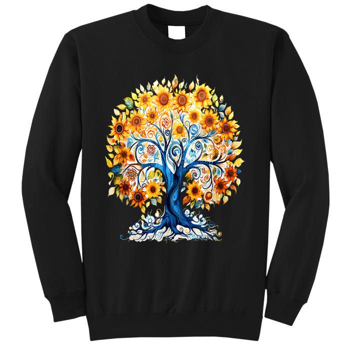 Hippie Flower Peace Soul Love Happy Sweatshirt