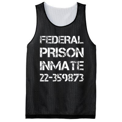 Halloween Federal Prison Jail Inmate Prisoner Costume Mesh Reversible Basketball Jersey Tank