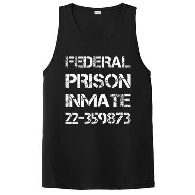 Halloween Federal Prison Jail Inmate Prisoner Costume PosiCharge Competitor Tank