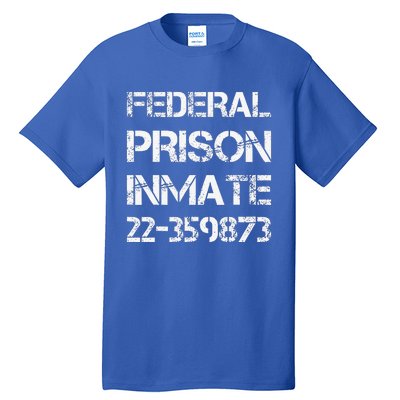 Halloween Federal Prison Jail Inmate Prisoner Costume Tall T-Shirt