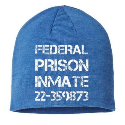 Halloween Federal Prison Jail Inmate Prisoner Costume Sustainable Beanie