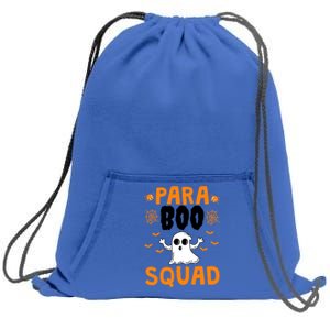 Halloween Funny Para Boo Squad Gift Sweatshirt Cinch Pack Bag