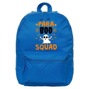 Halloween Funny Para Boo Squad Gift 16 in Basic Backpack