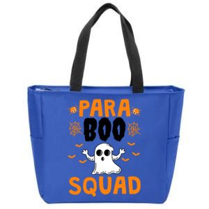 Halloween Funny Para Boo Squad Gift Zip Tote Bag