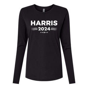 Harris For President 2024 Womens Cotton Relaxed Long Sleeve T-Shirt