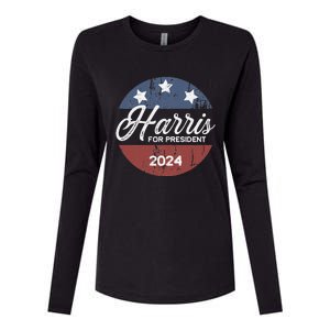 Harris For President Kamala Harris For President Womens Cotton Relaxed Long Sleeve T-Shirt