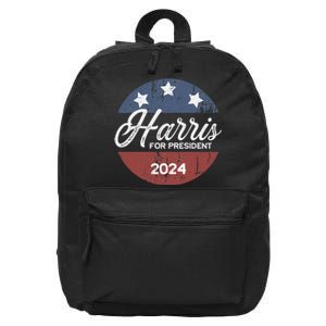 Harris For President Kamala Harris For President 16 in Basic Backpack