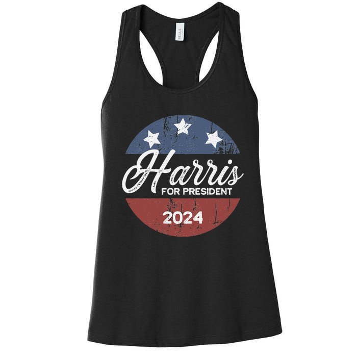 Harris For President Kamala Harris For President Women's Racerback Tank