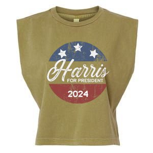 Harris For President Kamala Harris For President Garment-Dyed Women's Muscle Tee