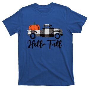 Hello Fall Pumpkin Truck Thanksgiving Cool Gift T-Shirt