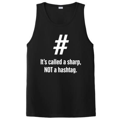 Hashtag Funny Piano Player Piano Teacher PosiCharge Competitor Tank