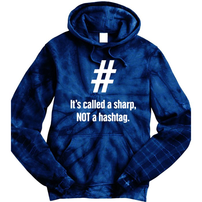 Hashtag Funny Piano Player Piano Teacher Tie Dye Hoodie