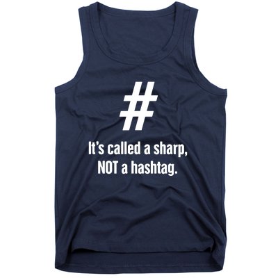 Hashtag Funny Piano Player Piano Teacher Tank Top