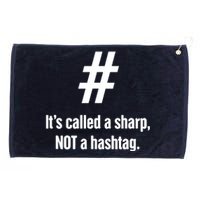 Hashtag Funny Piano Player Piano Teacher Grommeted Golf Towel