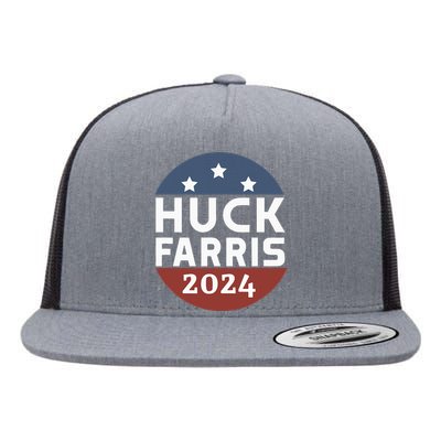 Huck Farris Pro Trump Pro Freedom Kamala Is Not My President Flat Bill Trucker Hat