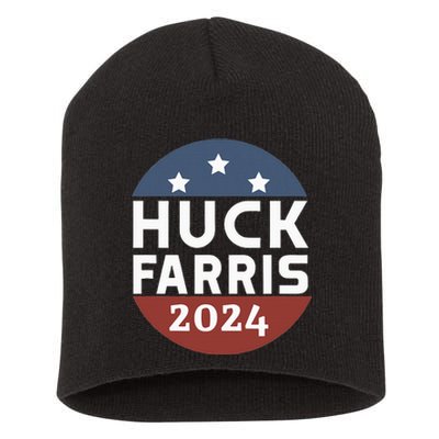 Huck Farris Pro Trump Pro Freedom Kamala Is Not My President Short Acrylic Beanie