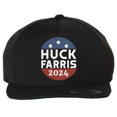 Huck Farris Pro Trump Pro Freedom Kamala Is Not My President Wool Snapback Cap