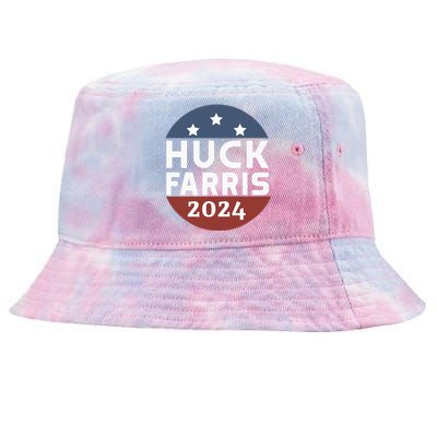 Huck Farris Pro Trump Pro Freedom Kamala Is Not My President Tie-Dyed Bucket Hat