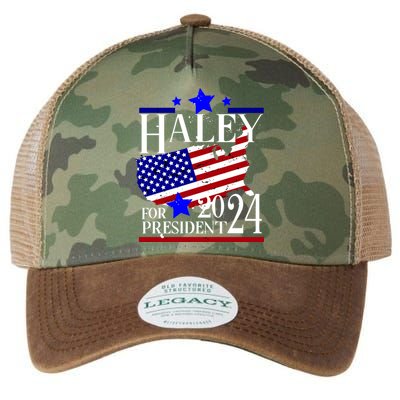 Haley For President 2024 Legacy Tie Dye Trucker Hat