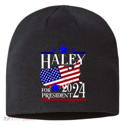 Haley For President 2024 Sustainable Beanie