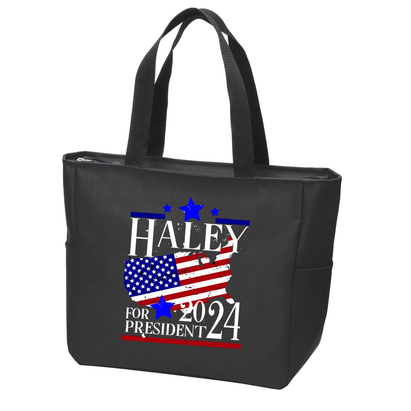 Haley For President 2024 Zip Tote Bag