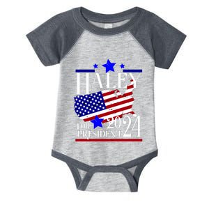 Haley For President 2024 Infant Baby Jersey Bodysuit