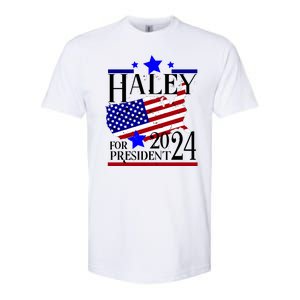 Haley For President 2024 Softstyle CVC T-Shirt