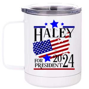 Haley For President 2024 12 oz Stainless Steel Tumbler Cup