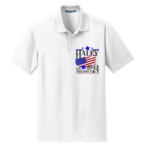 Haley For President 2024 Dry Zone Grid Polo