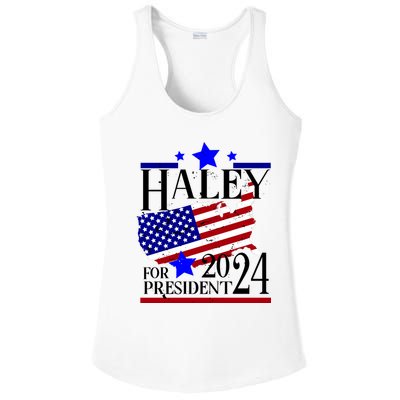 Haley For President 2024 Ladies PosiCharge Competitor Racerback Tank
