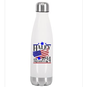 Haley For President 2024 Stainless Steel Insulated Water Bottle