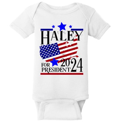 Haley For President 2024 Baby Bodysuit
