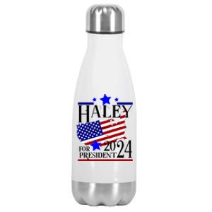 Haley For President 2024 Stainless Steel Insulated Water Bottle