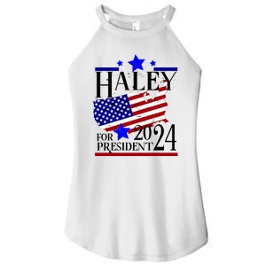 Haley For President 2024 Women's Perfect Tri Rocker Tank