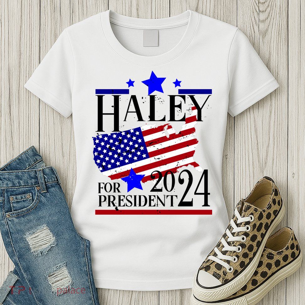 Haley For President 2024 Womens T-Shirt