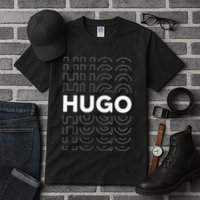 Hugo Funny Personalized Name Hugo Tall T-Shirt