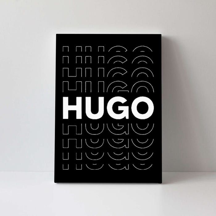 Hugo Funny Personalized Name Hugo Canvas