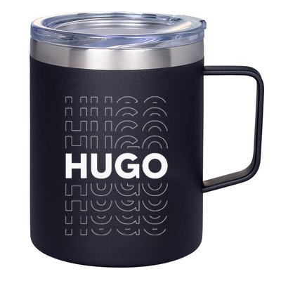 Hugo Funny Personalized Name Hugo 12oz Stainless Steel Coffee Mug