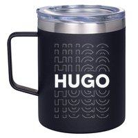 Hugo Funny Personalized Name Hugo 12oz Stainless Steel Coffee Mug