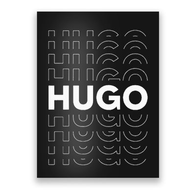 Hugo Funny Personalized Name Hugo Poster