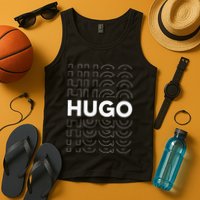 Hugo Funny Personalized Name Hugo Tank Top