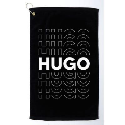 Hugo Funny Personalized Name Hugo Golf Towel