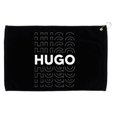 Hugo Funny Personalized Name Hugo Grommeted Golf Towel