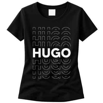 Hugo Funny Personalized Name Hugo Womens T-Shirt