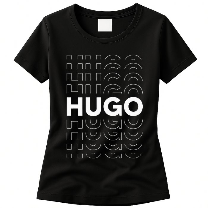 Hugo Funny Personalized Name Hugo Womens T-Shirt