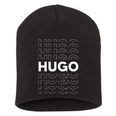 Hugo Funny Personalized Name Hugo Short Acrylic Beanie