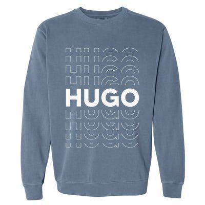 Hugo Funny Personalized Name Hugo Garment-Dyed Sweatshirt